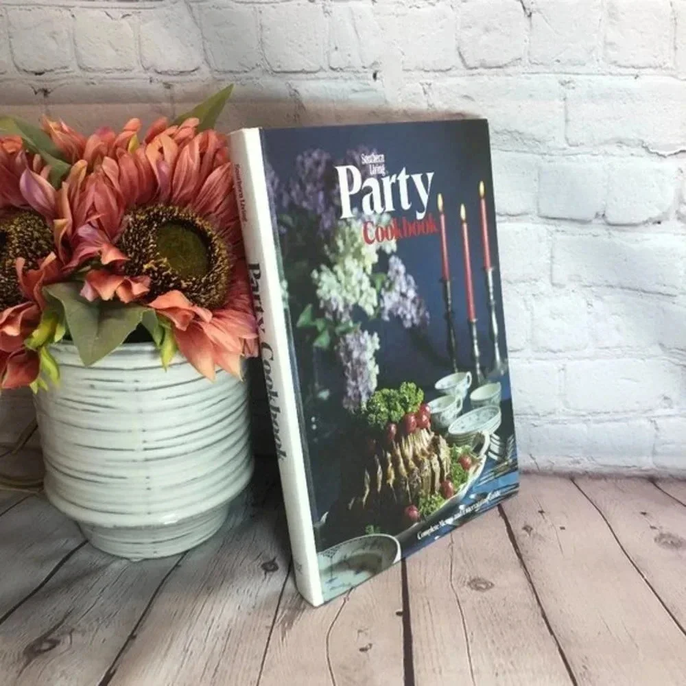 vtg 1972 SOUTHERN LIVING PARTY cookbook farmhouse country cottage retro kitschy